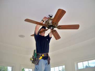 ceiling fan installation phoenix az handyman