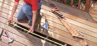 Deck and Patio Repair Handyman Services